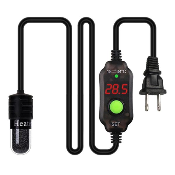 Maxbell Aquarium Fish Tank Heater Submersible Thermostat Heat Rod for Betta 10W on Sale