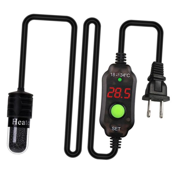 Maxbell Aquarium Fish Tank Heater Submersible Thermostat Heat Rod for Betta 10W on Sale