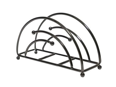 Maxbell Metal Tabletop Paper Napkin Holder Stand Organization for home Black Discount