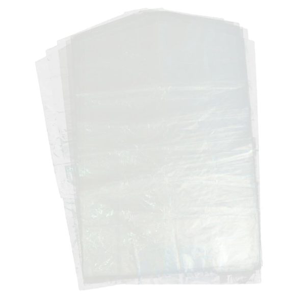 Maxbell 10pcs Plastic Hanging Garment Bags for Clothes Storage Dustproof 60x120cm Fashion