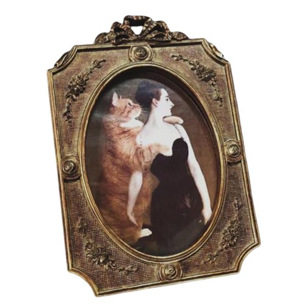 Maxbell Ornate Tabletop Picture Holder Resin Photo Frame for Living Room Bedroom For Discount