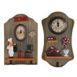 European Style Wall Clock Decorative Collectable Hanging for Dorm Home GZ-014 Supply