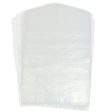 Maxbell 10pcs Plastic Hanging Garment Bags for Clothes Storage Dustproof 60x120cm Fashion