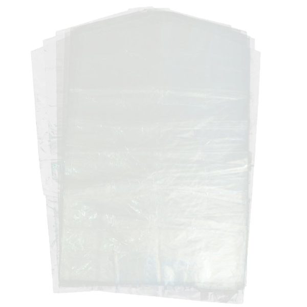 Maxbell 10pcs Plastic Hanging Garment Bags for Clothes Storage Dustproof 60x120cm Fashion